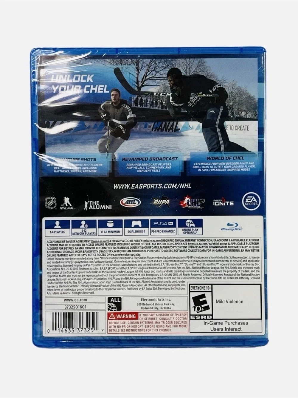 NHL 20 - Sony PlayStation 4 Hockey (Sealed)